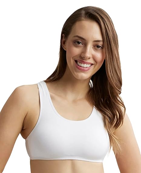 Jockey Women’s Super Combed Cotton Crop Top Bra 1582 – Stretch & Stay Fresh